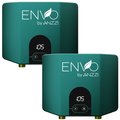 Anzzi ENVO Ansen 6 kW Tankless Electric Water Heater, PK 2 WH-AZ006-M1-2PK